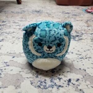 EUC 5 IN Grifrin Aqua Saber Tooth Tiger Squishmallow Plush